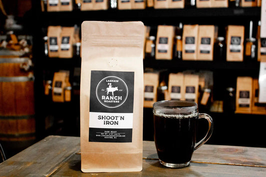 Shoot'n Iron – Our Richest, Darkest Roast!!