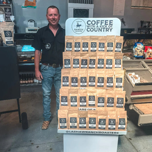 Become a 2026 LaShaw Ranch Roasters Retailer 🤎 Fresh Coffee. Proven Results.