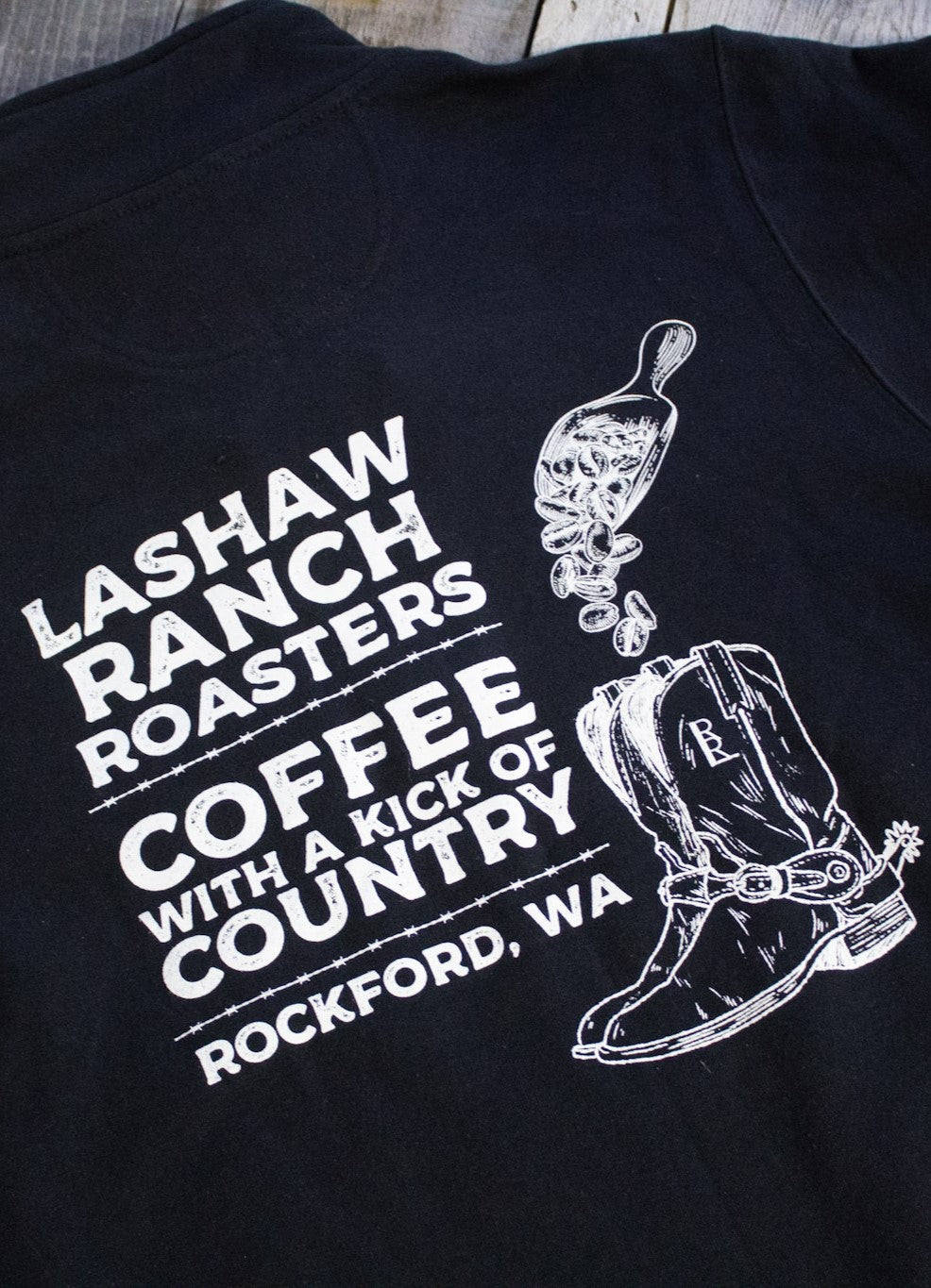 LaShaw Ranch Roasters Quarter Zip