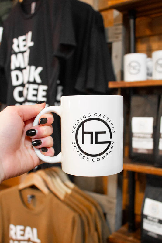 Helping Captives Mug