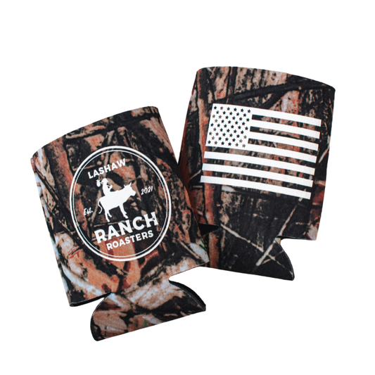 LaShaw Camo Koozie