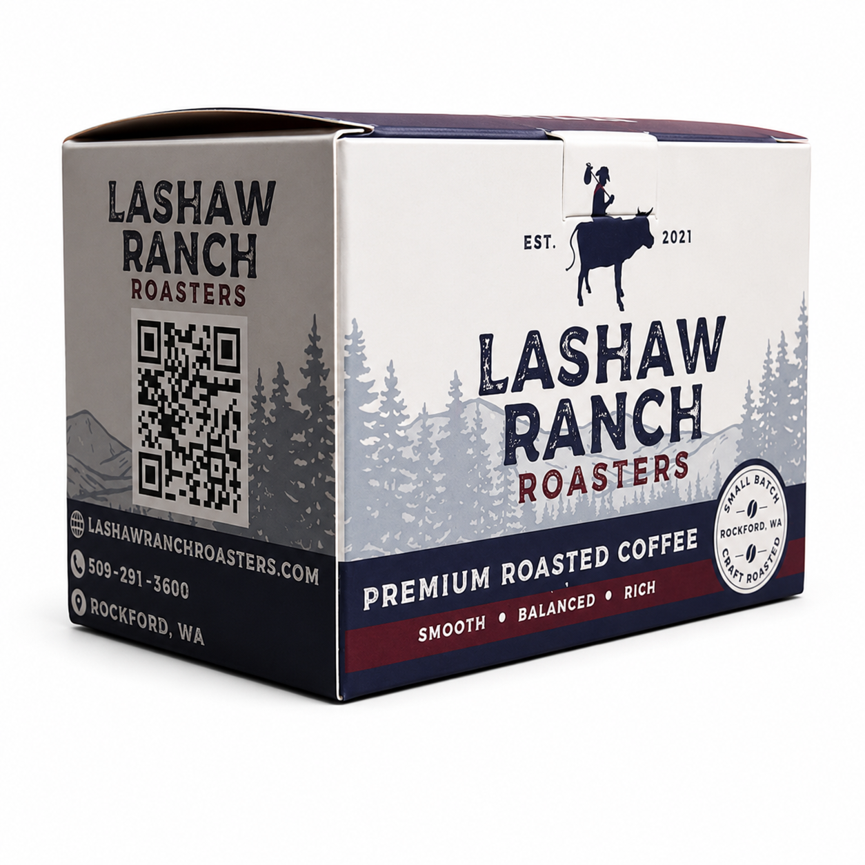LaShaw Single Serve Coffee Pods - 12ct Box