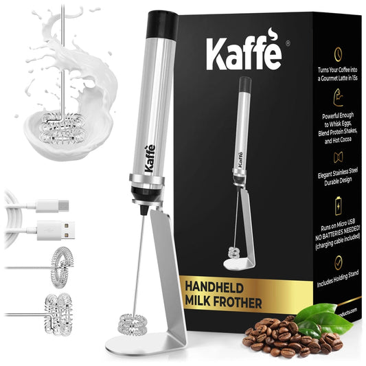 Handheld Milk Frother with Stand